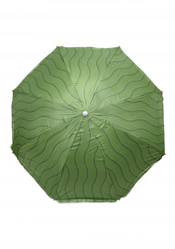 Зонт пляжный фольгированный (200см) 6 расцветок 12шт/упак ZHU-200 (расцветка 2) - фото 10
