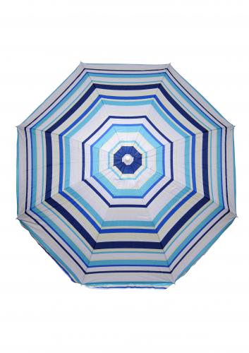 Зонт пляжный фольгированный с наклоном 240 см (6 расцветок) 12 шт/упак ZHU-240 - фото 5