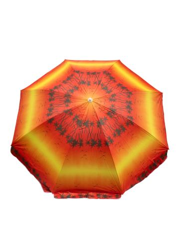Зонт пляжный фольгированный с наклоном (4 расцветок) 240 см 12 шт/упак М44460 - фото 6